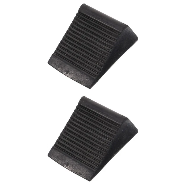 2pcs tragbarer Gummi-Rad-Spreng-RV-Radstabilisator Anti-Skid Gummi-Radstopper