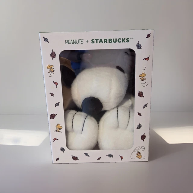 STARBUCKS X PEANUTS Snoopy Stuffed Animal Plush 2026 Promotion STARBUCKS X PEANUTS Snoopy Stuffed Animal Plush 2026 Promotion