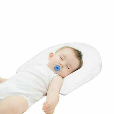 Baby Keil Oval Kissen Anti Reflux und Koliken für Kinderwagen Babywiege Kinderbett Flachkopf 3