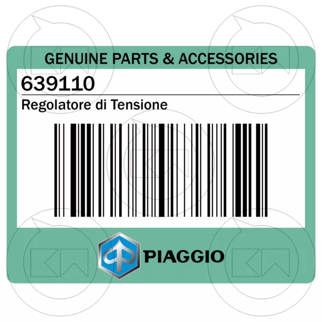 Regolatore Di Tensione 639110 Originale Piaggio Beverly 500 2002 2003 2004 2