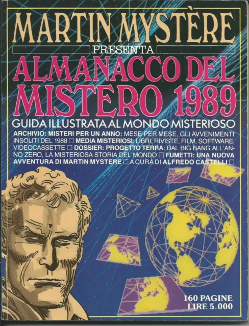 Martin Mystere Presenta  Almanacco Del Mistero 1989 - Ed. Bonelli