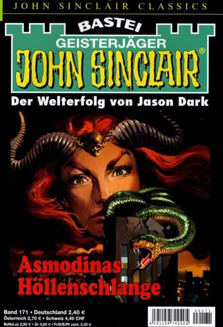 JOHN SINCLAIR CLASSICS Nr. 171 - Asmodinas Höllenschlange - Jason Dark