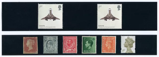 Montures de timbres Hawid - Noir ou Clair - TAILLES BLOCS 2