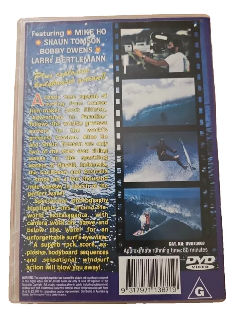 Adventures In Paradise Surf Classic Stories Dvd 2