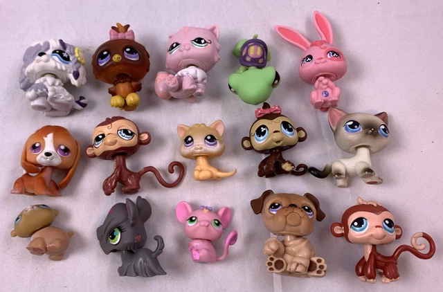 Littlest Pet Shop Jumbo 5 - Singe Violet - Hasbro - Occasion