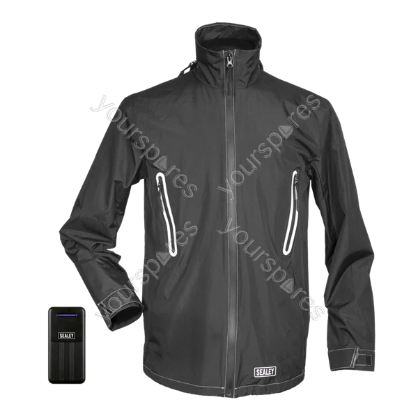 Sealey Heated Rain Jacket 5V 50