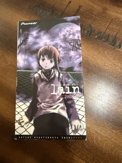 SERIAL EXPERIMENTS LAIN VHS Set Vol.1-5 Complete Rental Up Used