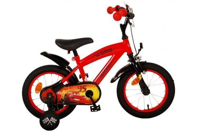 Vélo Enfant Rocky 14 Pouces – Frein à Rétropédalage, Rouge, Léger, Pour Garçons Et Filles