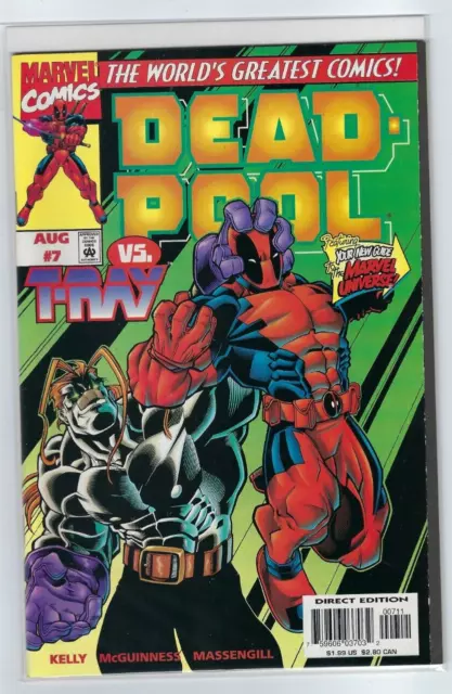 Deadpool  #7  - VF - Aug 1997