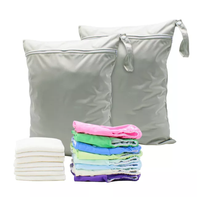 Waterproof Reusable With Handle Wet Dry Bag Beach For Cloth Diaper Travel