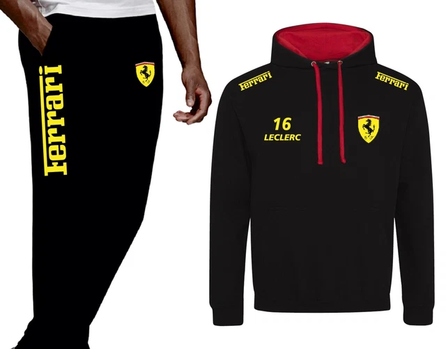 Tuta Personalizzata Ferrari Felpa + Pantalone