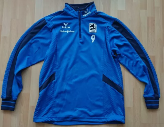 TSV 1860 München erima Sweater matchworn - nicht im Handel Sammlerstück - Gr. M