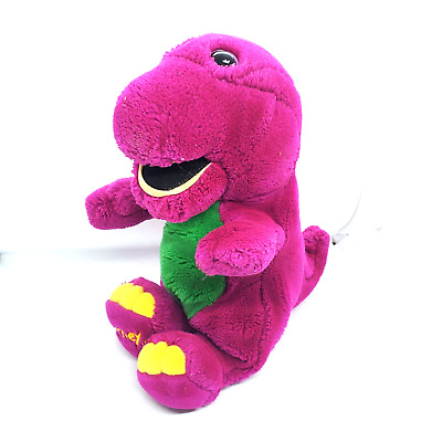 VINTAGE DAKIN ORIGINAL Barney Purple Dinosaur 1992 Plush Stuffed Toy 14 ...