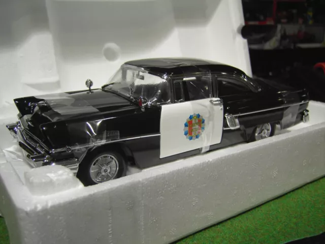 MERCURY MONTCLAIR 1956 HARD TOP POLICE CAR 1/18 voiture miniature SUN STAR 5146