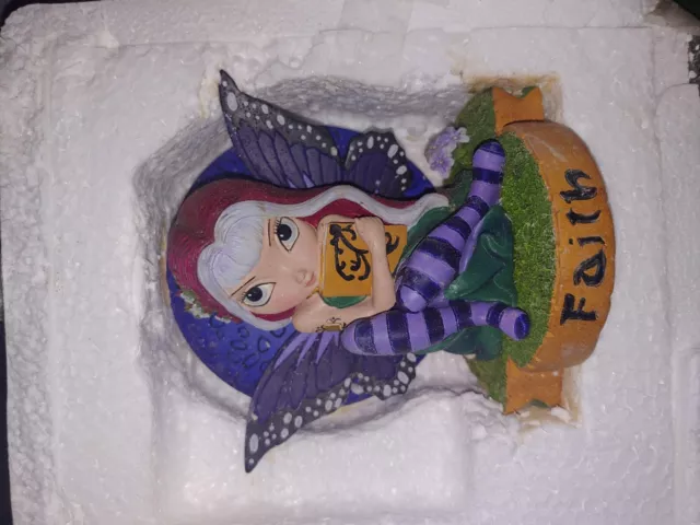 Bradford Exchange The Faith Fairy Virtues Collection by Jasmine Becket-Griffith Bradford Exchange The Faith Fairy Virtues Collection by Jasmine Becket-Griffith
