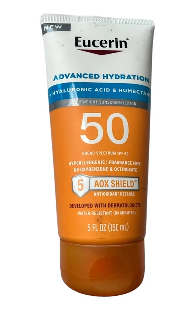 Eucerin Advance Hydration SPF 50 5 Fl Oz.