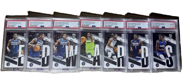 2022-23 DONRUSS ELITE Anthony Edwards Spellbound “W