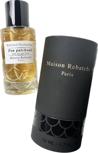 Feu Patchouli Maison Rebatchi 50ml perfume fragrance 98% full