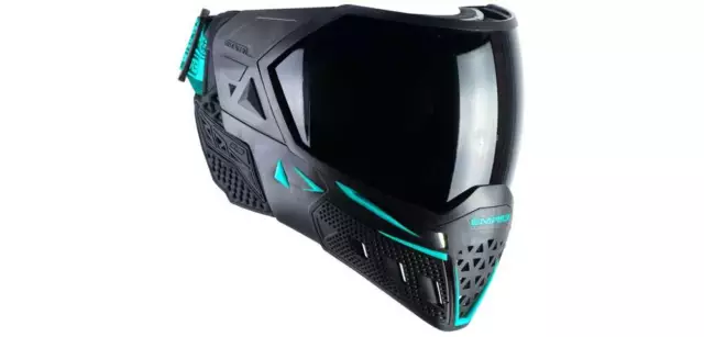 Máscara de paintball Empire EVS - negra/acuática - térmica transparente/térmica ninja