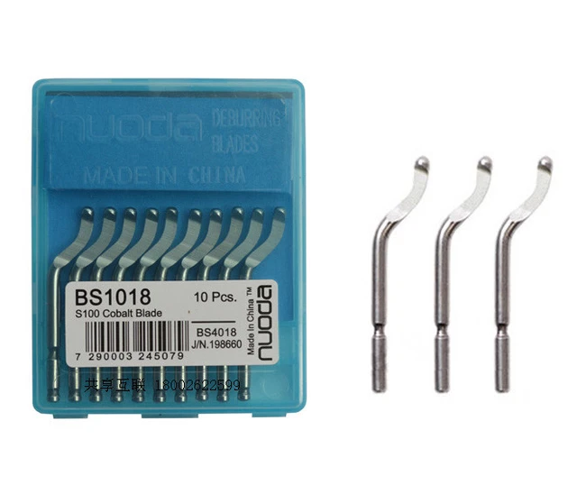 50pcs New NUODA BS1018 S100 Blades Hand Deburring Tool
