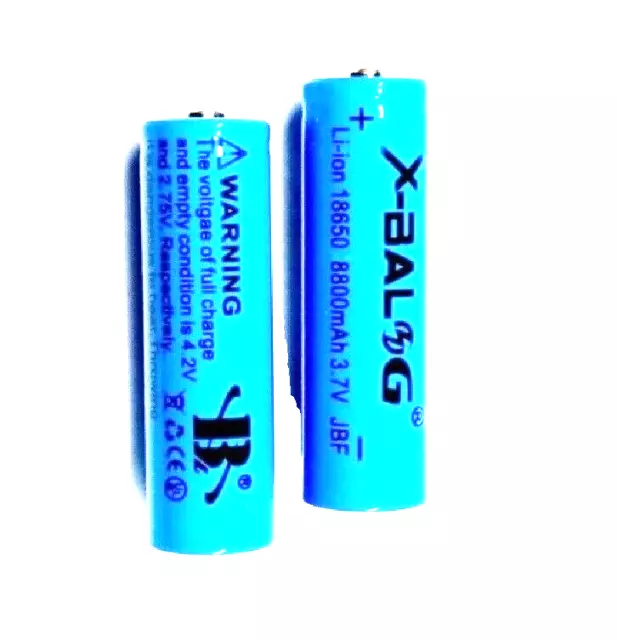 Ricambio Pacco Testa alta 2 Batteria Litio Ricaricabile 3.7V 8800mAh P