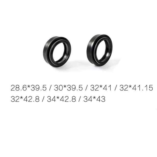 Kit De Joints Anti-poussière Pour Fourche De VTT – Compatible FOX, Rockshox, Manitou, SR Suntour – Tailles 30-40 Mm, Comprend Joints, éponges, Ressorts Et Bague D'étanchéité
