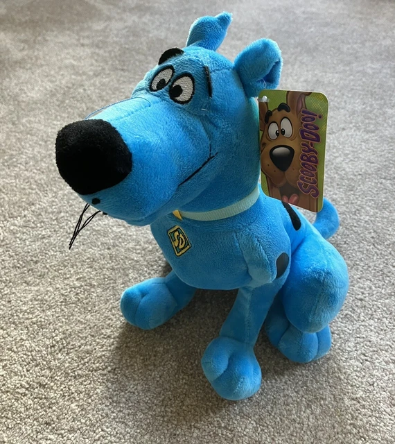 SCOOBY DOO BLUE Soft Toy Plush 11” Limited Edition Bandai Namco New