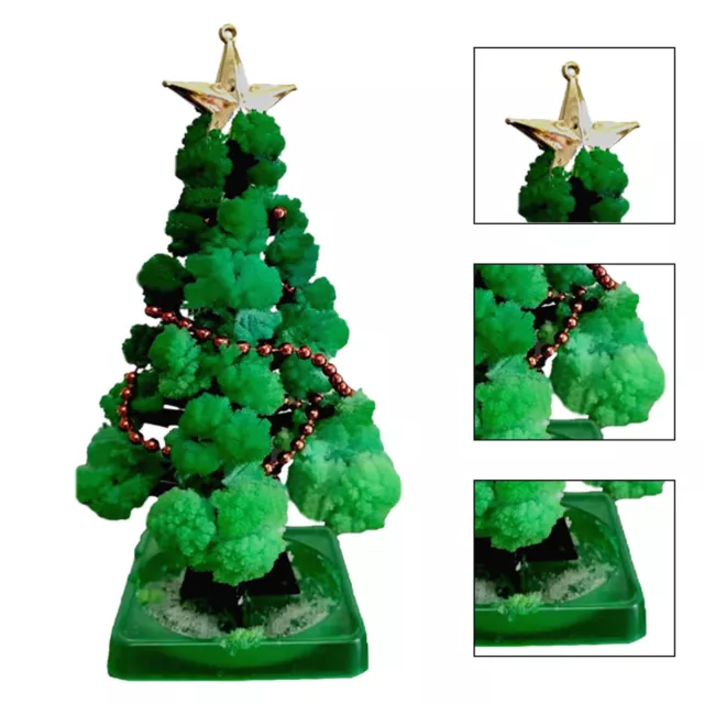 Magic Growing Crystal Christmas Tree Magical Growth of Fun Gift 3