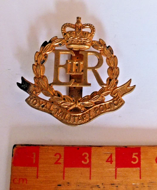 GENUINE ROYAL MILITARY Police Cap Badge Ww1 Ww2 (B) £15.00 - PicClick UK