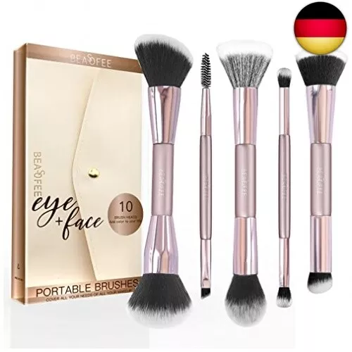 Make up Pinsel Professionelles Make up Pinsel Set, 5pcs Foundation Pinsel,