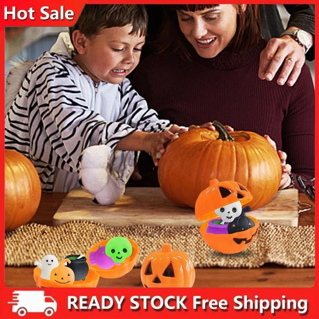 10 pz giocattoli difficili zucca PP Halloween zucche scoperte decorazioni casa festa