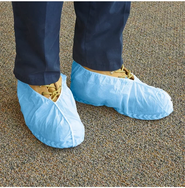 Uline Shoe Covers S-7873BL 150 pairs Size 6-11 NIB