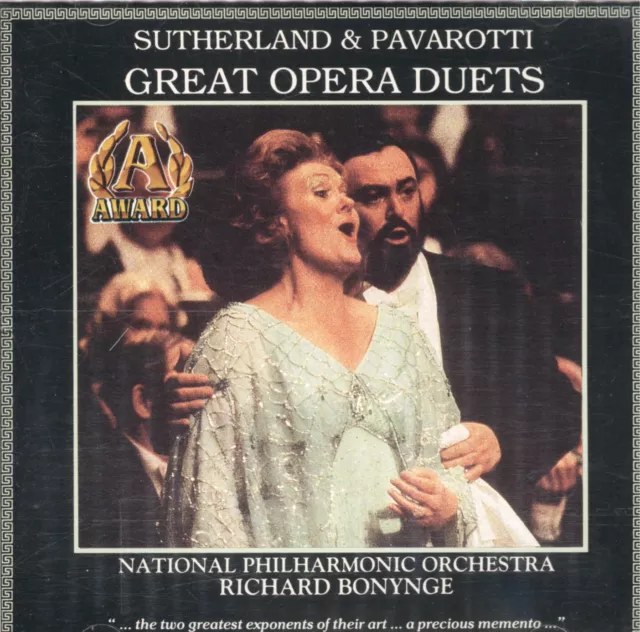 Joan Sutherland, Luciano Pavorotti, Richard Bonynge, National Philharmonic  CD