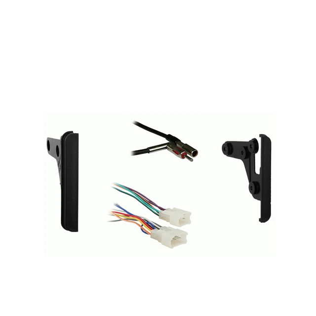 Toyota Yaris 2012-2017 Double DIN Stereo Harness Radio Install Dash Kit Package