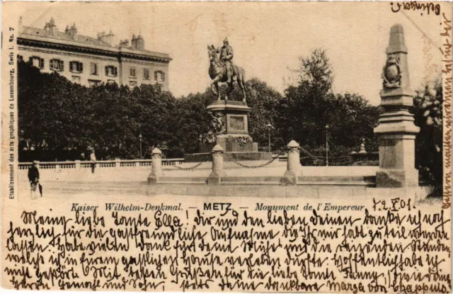 CPA AK Kaiser Wilhelm Monument - METZ - Monument de l'Emprur (455000)