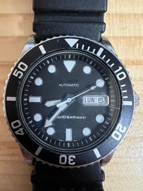SEIKO 7S26-0040 DIVER'S 淡 WATCH