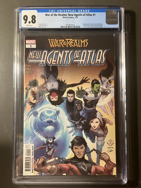 War of the Realms: New Agents of Atlas #1 *CGC 9.8* 1st Appearances Marvel 2019