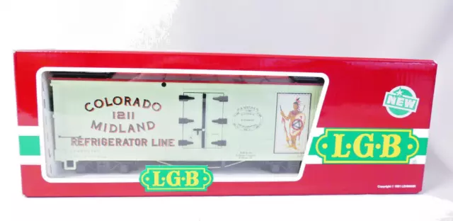 LGB 4072-P02 US-Boxcar Refrigerator Line