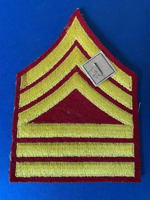 WW2 USMC MASTER Technical/Paymaster/Quartermaster Sergeant Rank