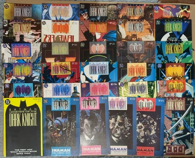 Batman Legends Of The Dark Knight Lot #1-5, 15-16, 18-40, Annual 1 DC 1989-1992