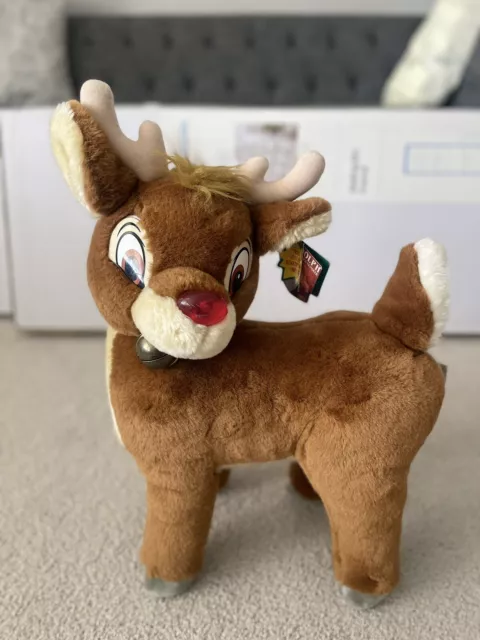 VTG Applause 20” RUDOLPH The Red Nosed Reindeer Musical Light-Up Standing Plush