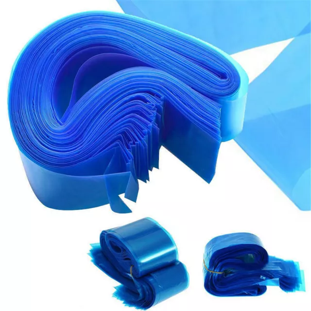 200PCS Pro Blue Disposable Tattoo Machine Clip Cord Sleeves Cover Bags Supply