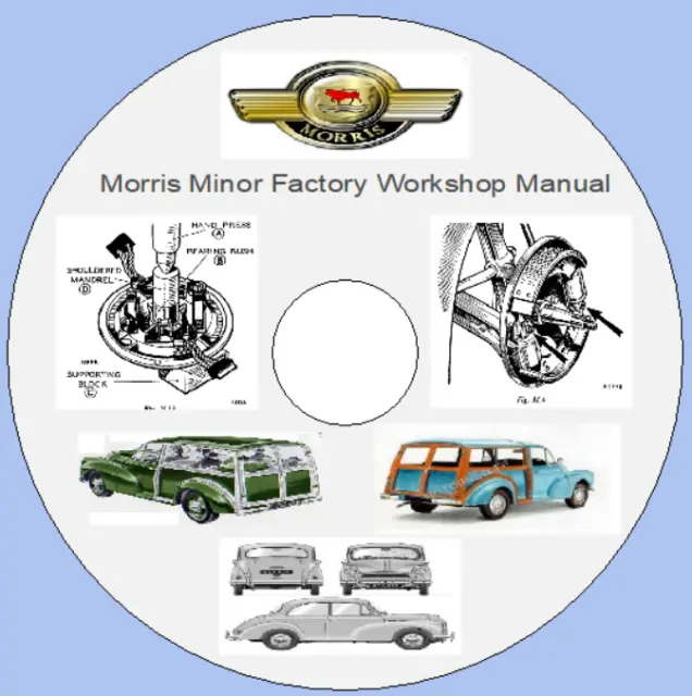 Morris Minor 1000, Series MM & Series II Factory Workshop Service Repair Manual