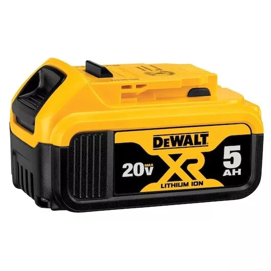 DEWALT DCB205 20V MAX XR Battery, Lithium Ion, 5.0Ah