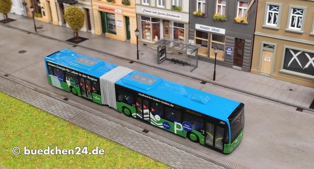 Rietze 73698 – Bus Mercedes-Benz Citaro G 1/87 Stadtwerke Baden-Baden, Neuf