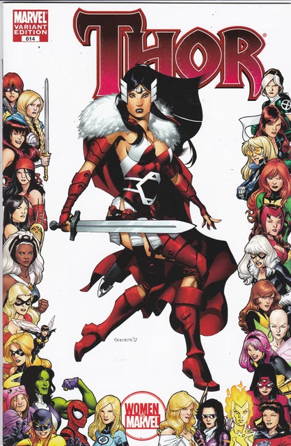 Thor (Mighty) #614, Vol. 1 (1966-2011)Marvel Comics,Women of Marvel Variant