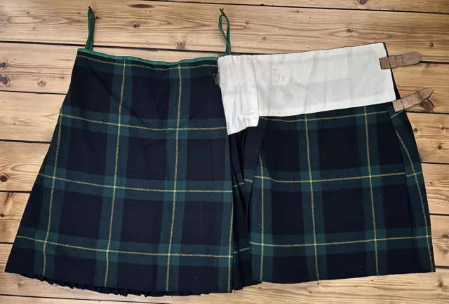 Kilt, Gordon Highlanders Genuine British Army Regimental Kilt 3