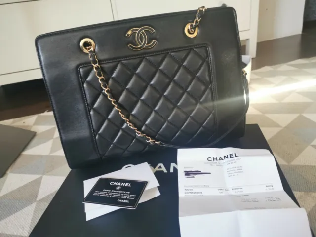 Chanel Tasche Schwarz Full Set!!
