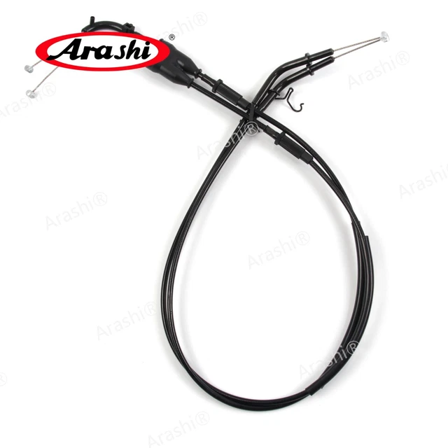 ARASHI THROTTLE CABLES Wire Linkage For Kawasaki Z1000 ABS