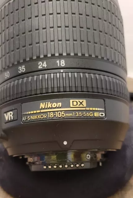 Nikon DX AF-S Nikkor 18-105mm ED VR Interchangeable Lens